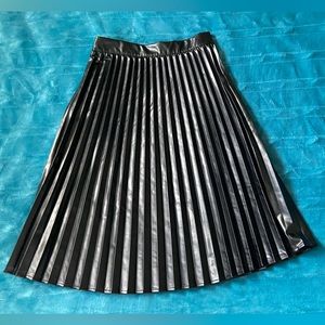 Leather skirt
